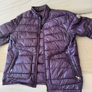 Moncler Purple Puffer Jacket Men’s